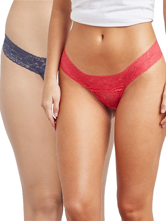 2-Pack Women's Fashionable Thong Panties 6