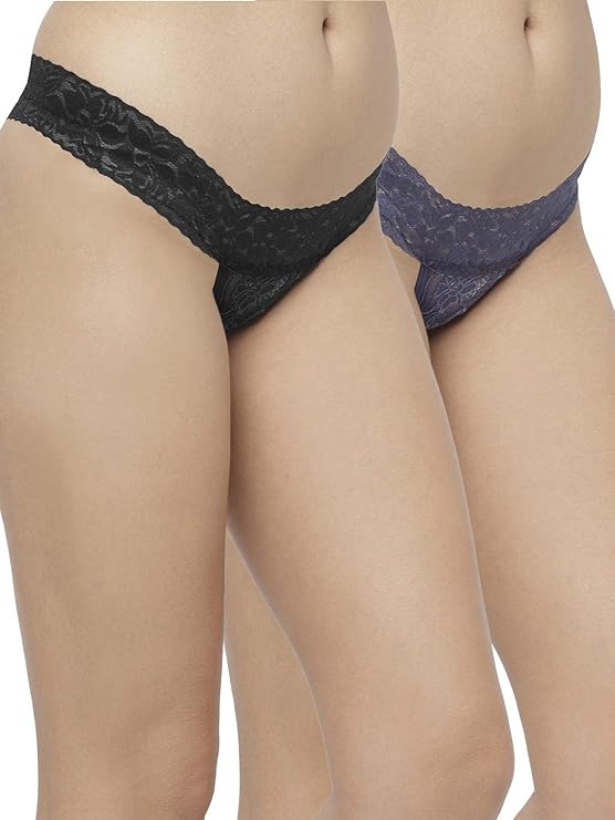 2-Pack Women's Fashionable Thong Panties 7