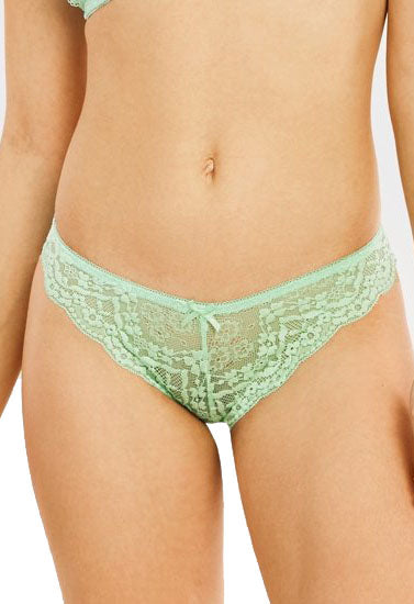 2 Pack Sexy Cheeky Back Lace Thong Panties 1