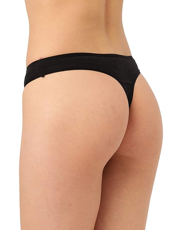 3-Pack Women's Everyday Thong Panty Set 3
