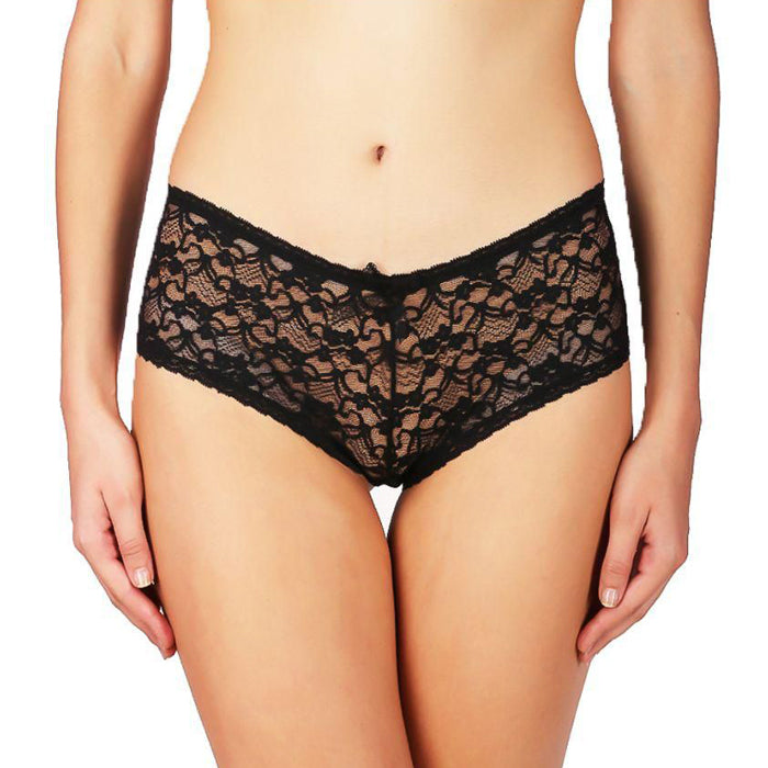 3 Pack Mixed See Through Lace Hipster Panties 5