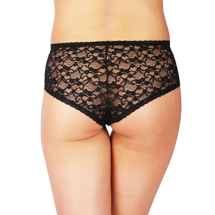 3 Pack Mixed See Through Lace Hipster Panties 9