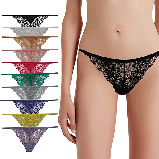 4-Pack Lace G-Strings for Everyday Luxury 2