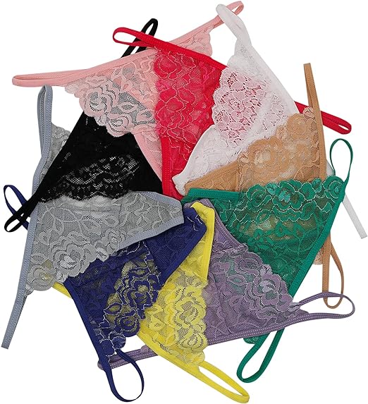 4-Pack Lace G-Strings for Everyday Luxury 3