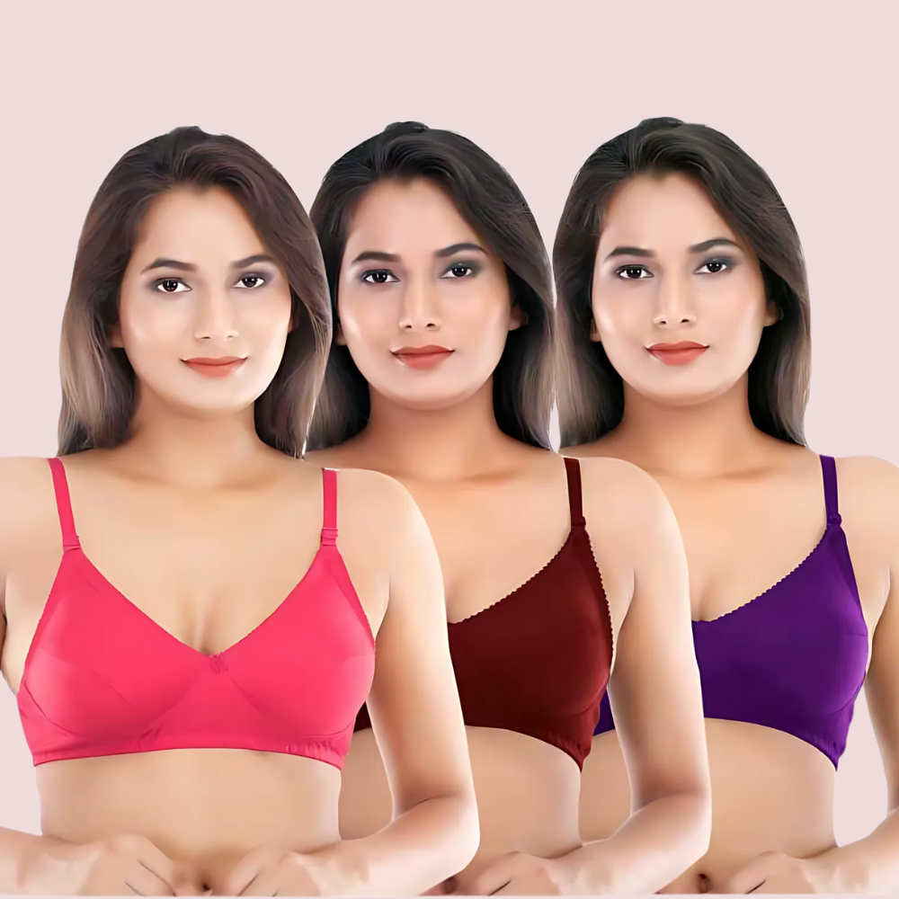 Clearance sale Pack of 10 cotton summer bras2