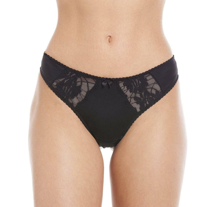 Lace Mesh Thong Panties 5