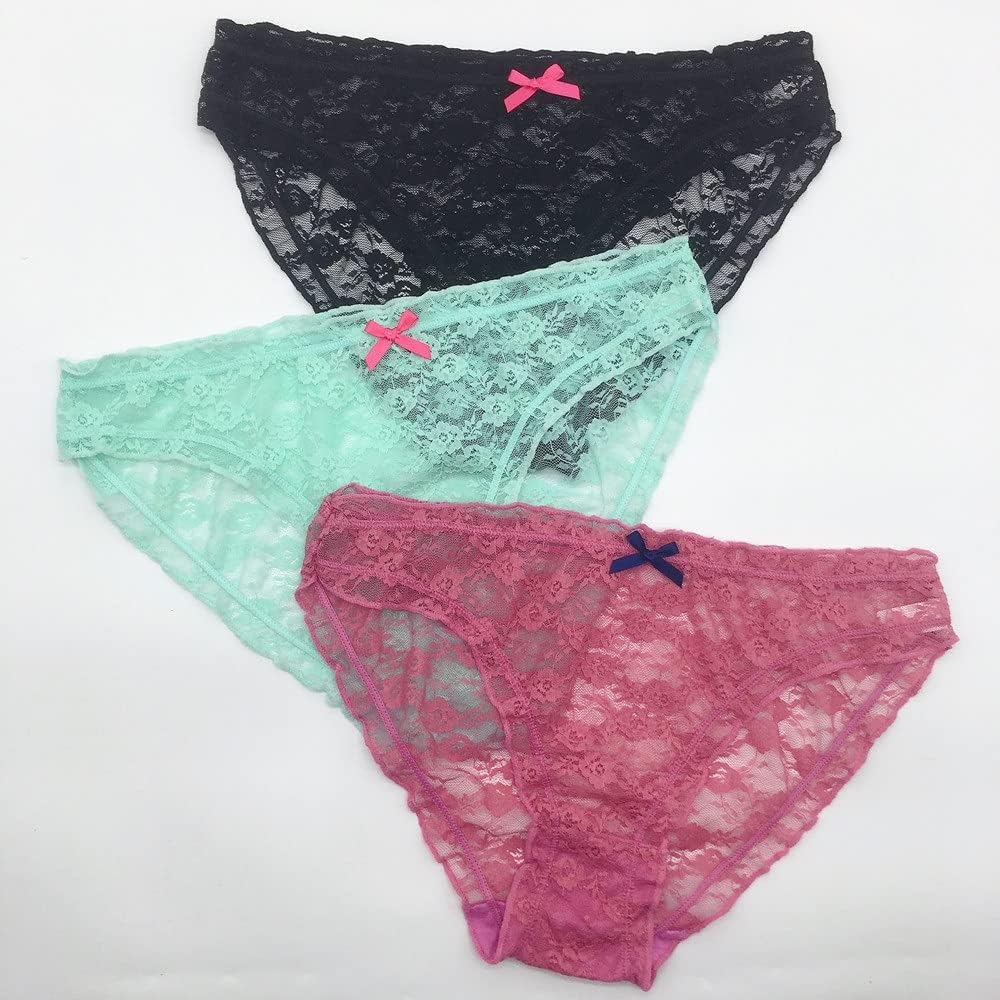 Low Rise Lace Panties Set - Pack of 4 2