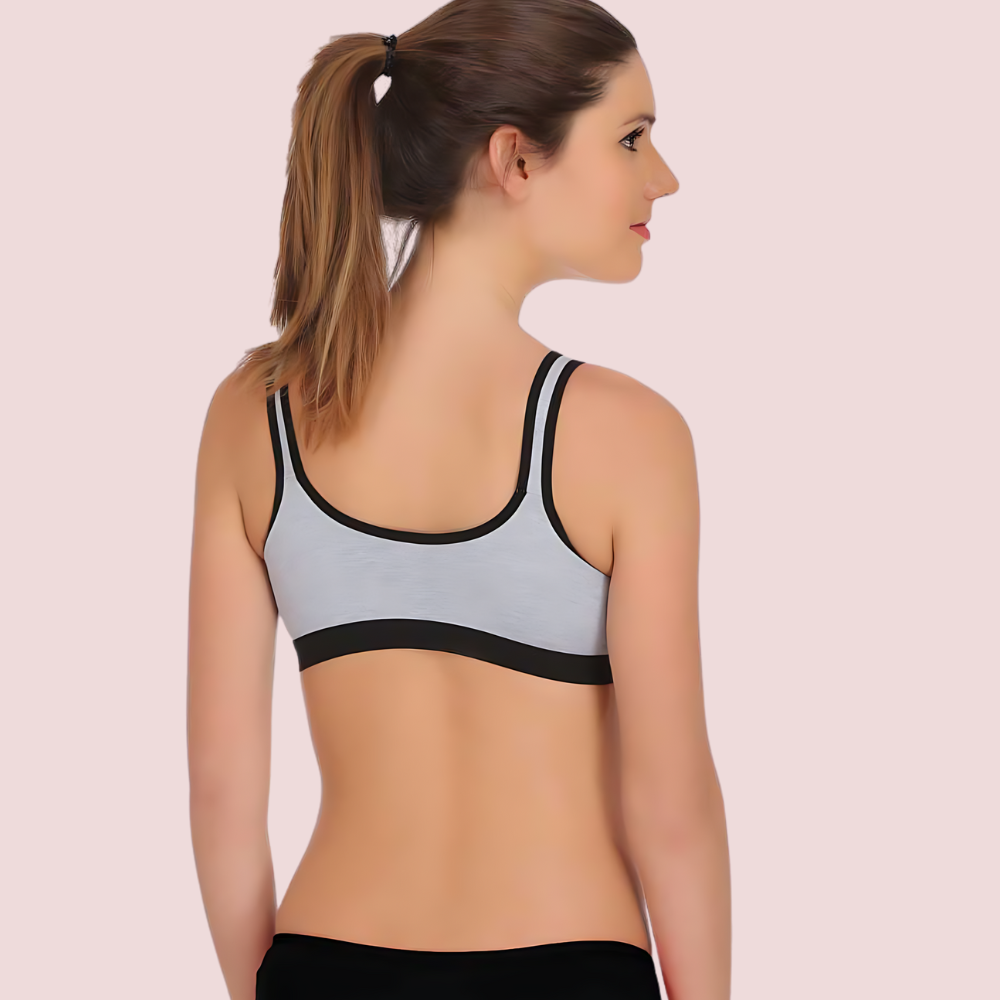 "Non" padded medium impact Sports bra ( 2 Pack )3