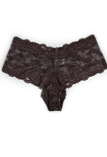 Sensual Brown Lace 2 Piece Panties 1