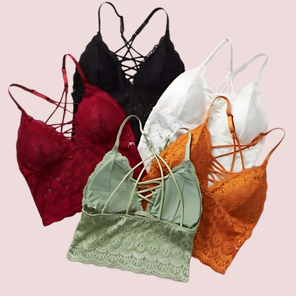 Soft Lace luxury longline bralette ( 2 Pack )1