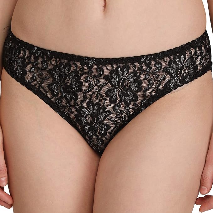 Women's Low Waist Lace Panty Trio - Pack of 3 2