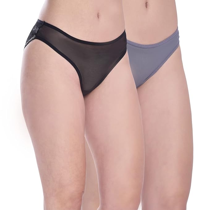 Women's Transparent Lace Bikini Set - Pack of 2 1