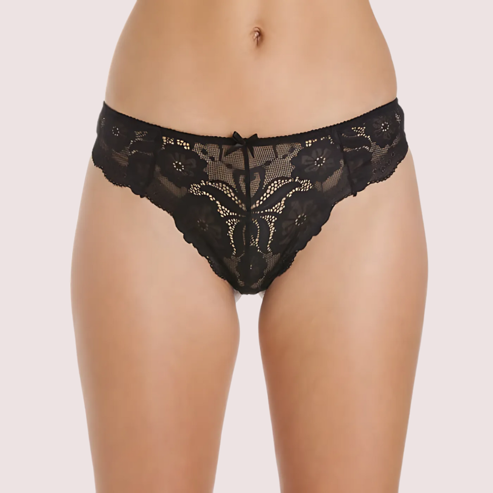 female-black-floral-transparent-lace-high-waist-thong